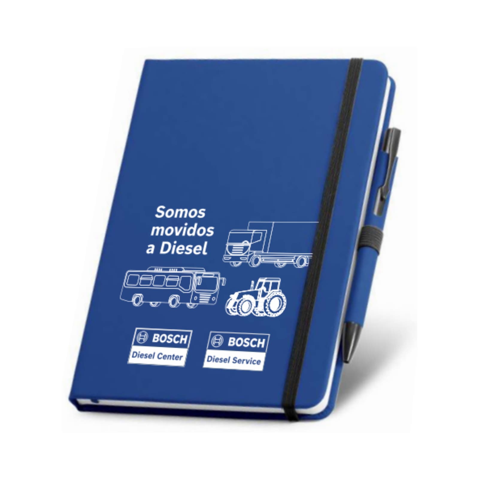 Bloco de Anotações Sintético com Caneta